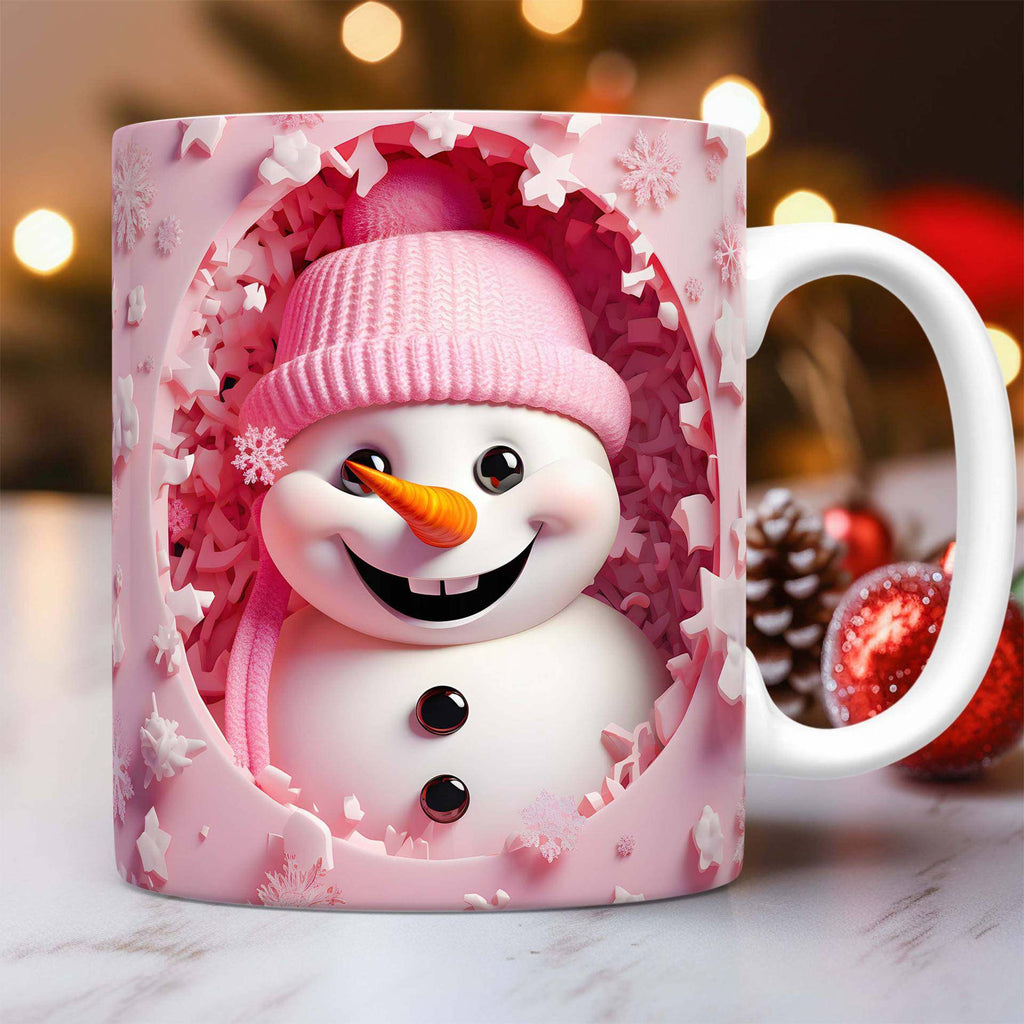 3d Christmas Coffee Mugs
