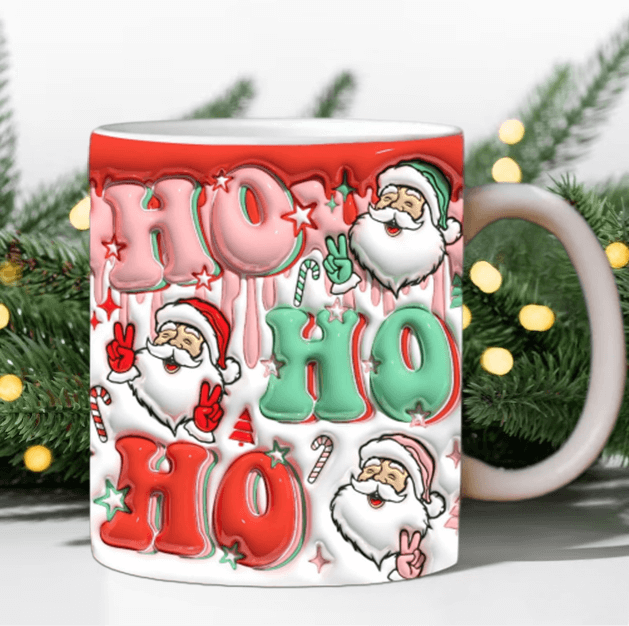 santa coffee mugs