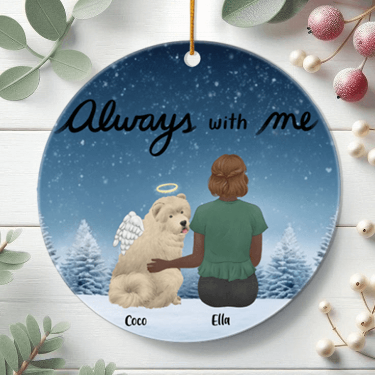 personalized ornaments for doglovers