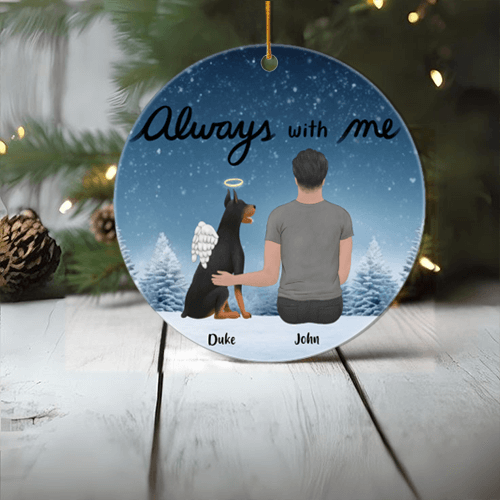 personalized ornaments for doglovers