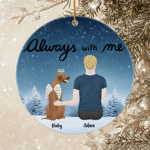 personalized ornaments for doglovers