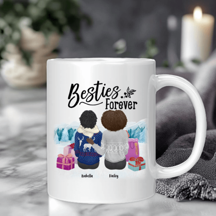 personalized coffee mugs for sisters