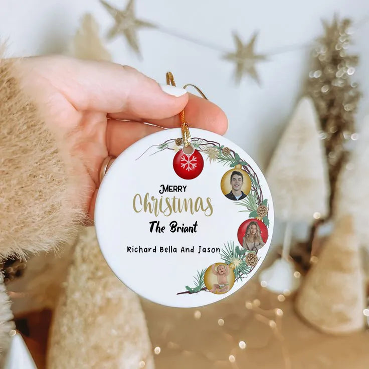 personalized Christmas ornament