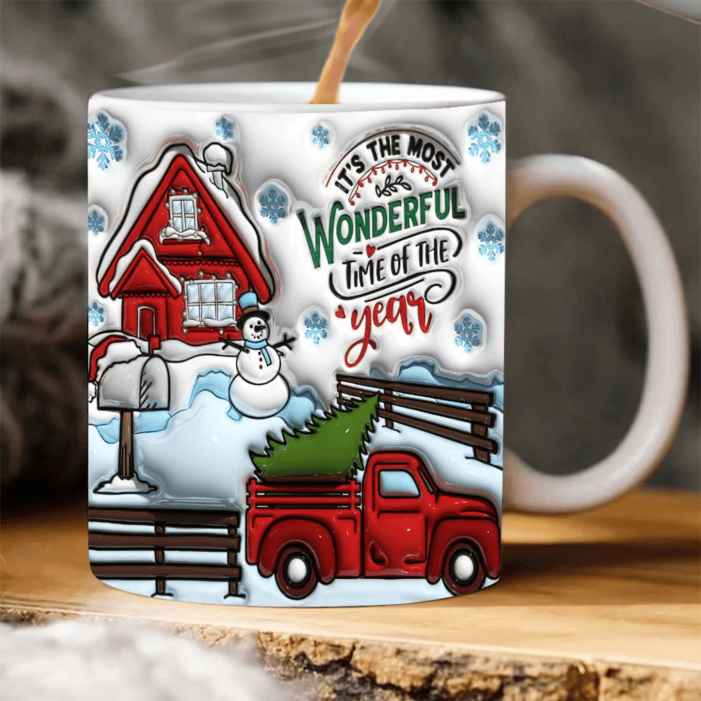 Christmas coffee mugs