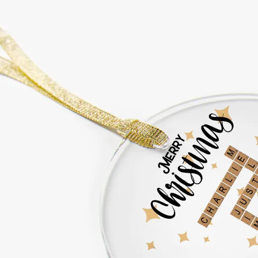 custom Christmas ornaments