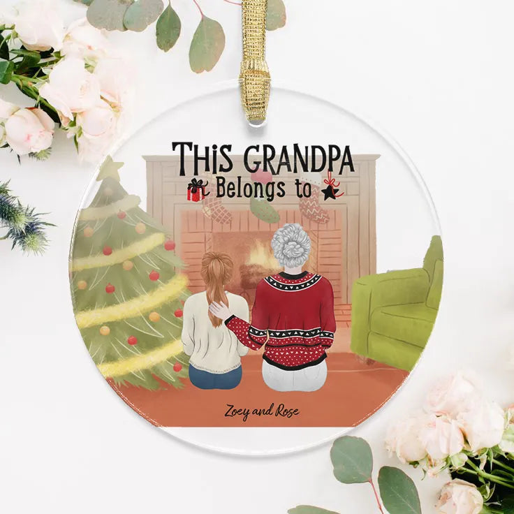 personalized Christmas ornament