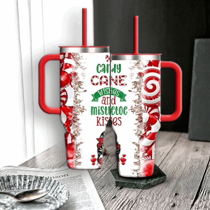 stainless steel tumbler with straw