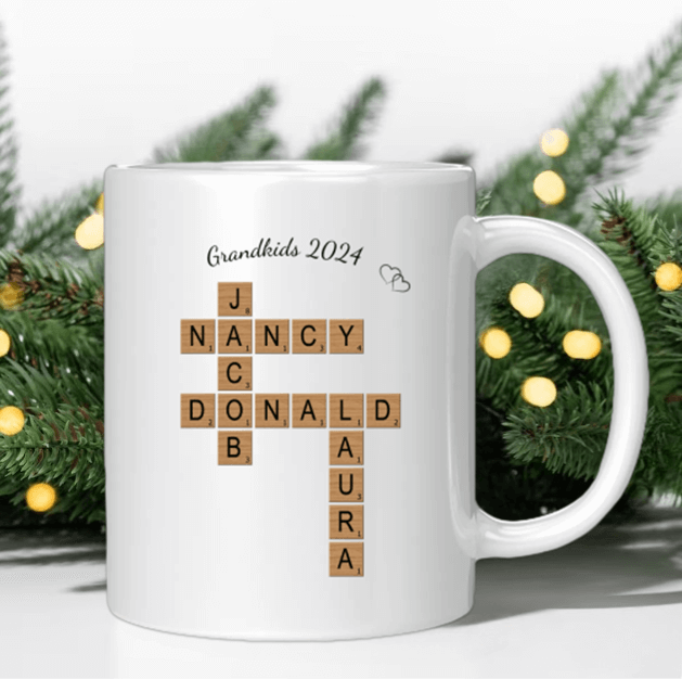 Make oneCustom Word Search - Personalized Coffee Mugs - 