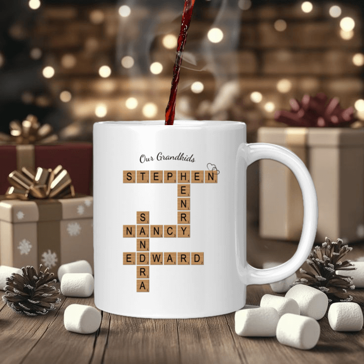 Make oneCustom Word Search - Personalized Coffee Mugs - 