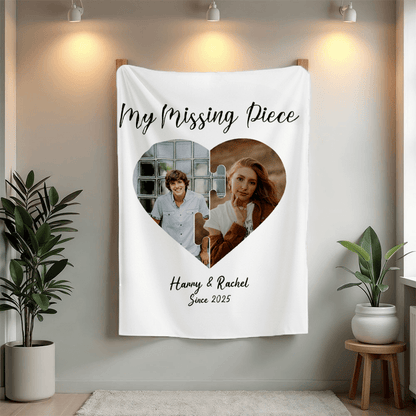 custom photo blanket