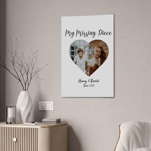 personalized photo Matte canvas