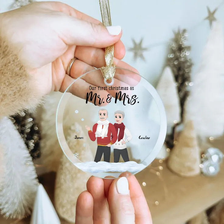 personalized Christmas ornament