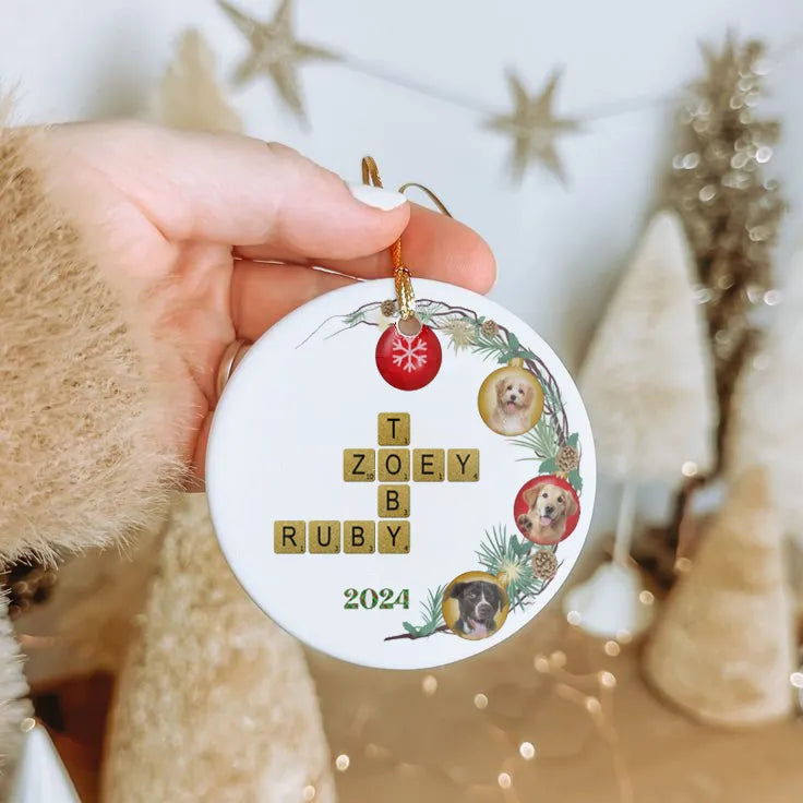 personalized Christmas ornament
