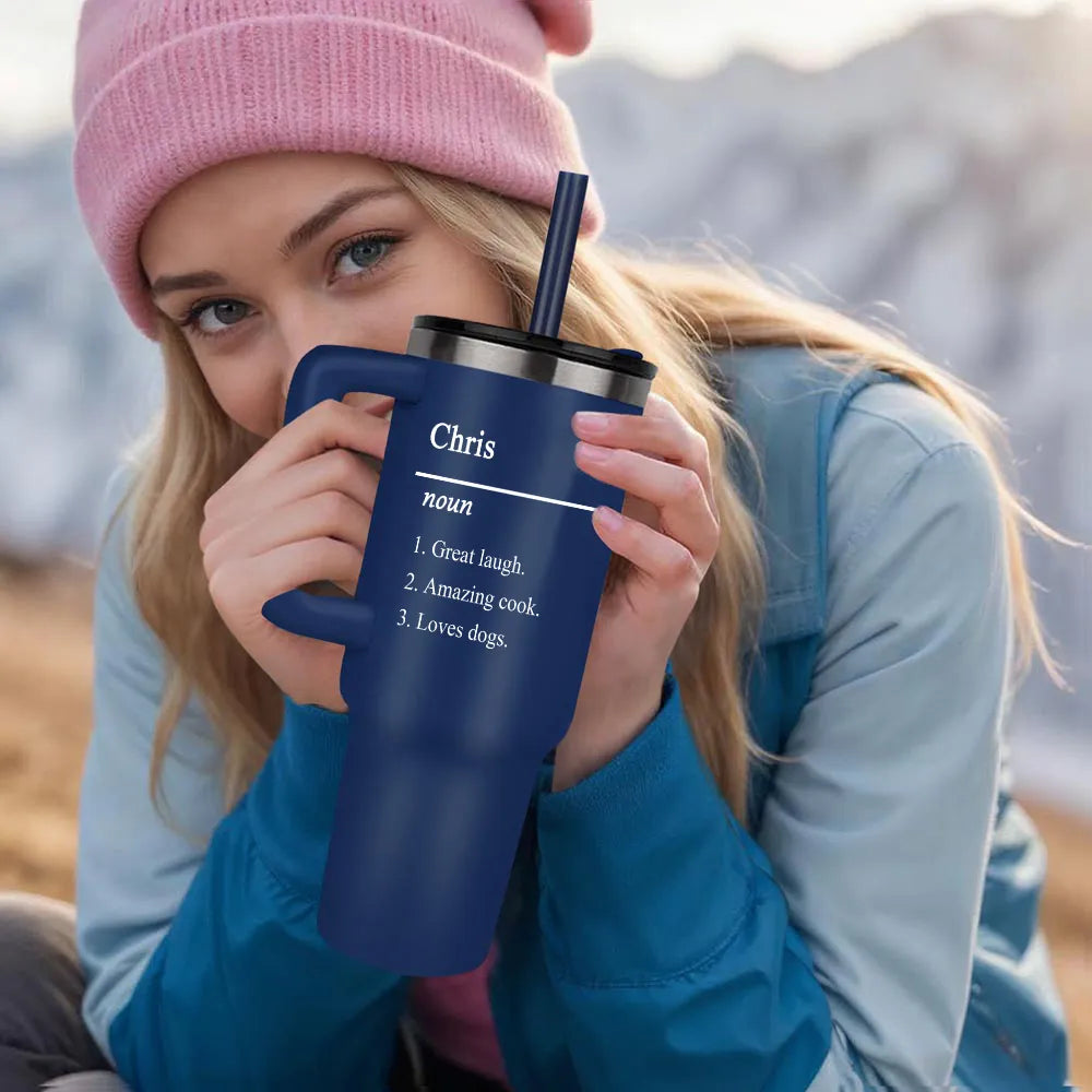 Personalized name Stanley tumbler