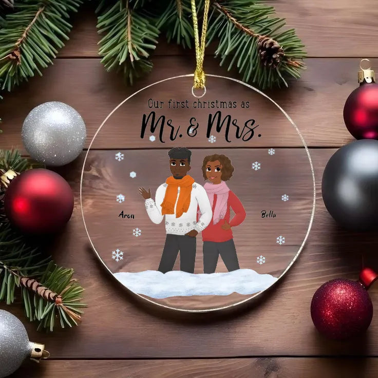 custom Christmas ornaments