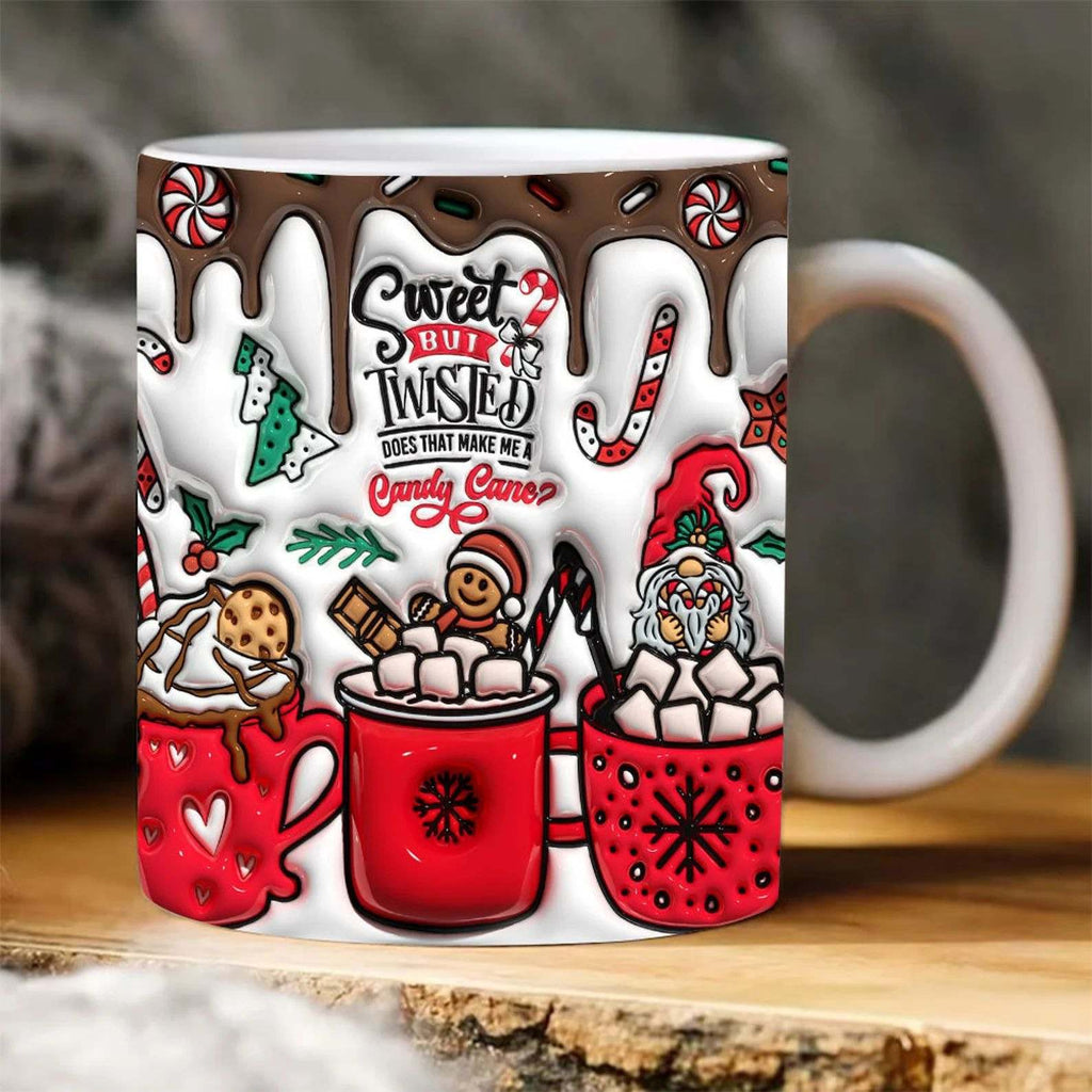 3D Christmas Mugs