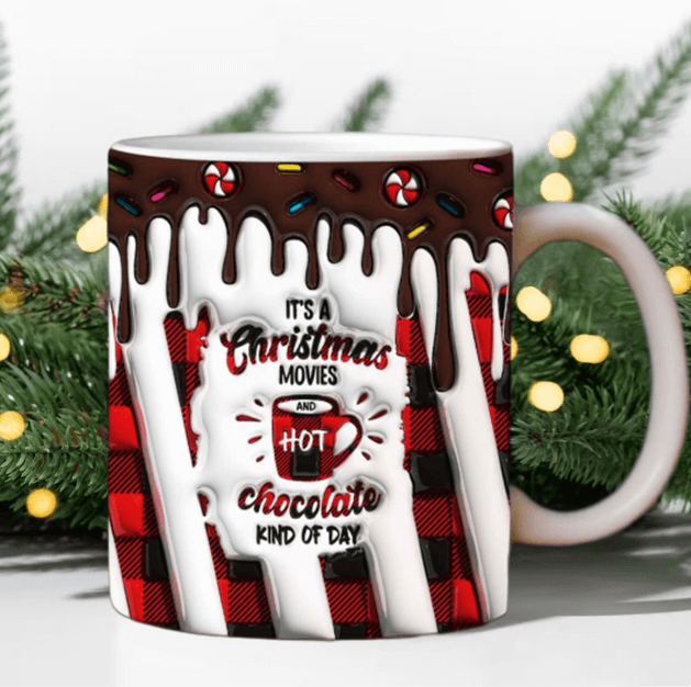 3D Christmas Mugs