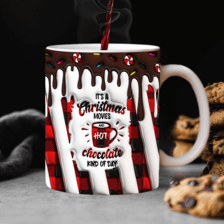 3D Christmas Mugs