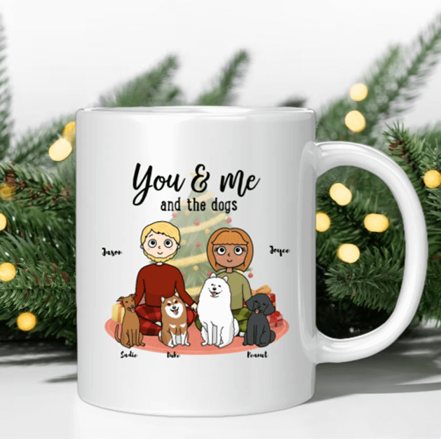 personalized dog coffee mug