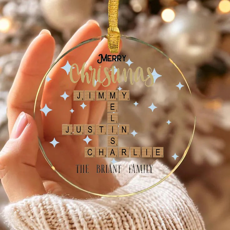 personalized Christmas ornaments