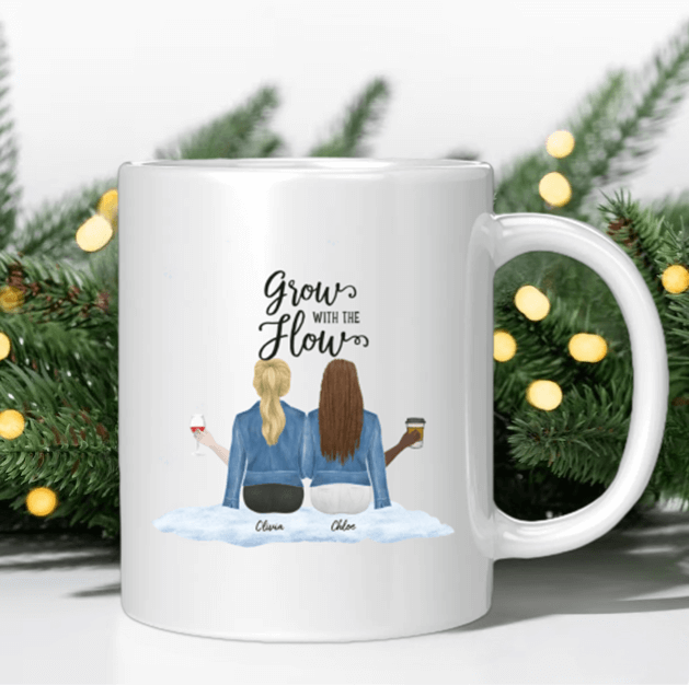 personalized coffee mugs for sisters