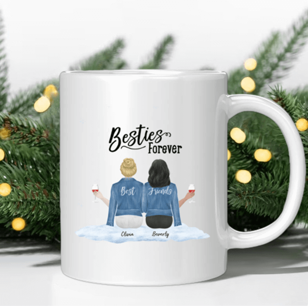 personalized coffee mugs for sisters