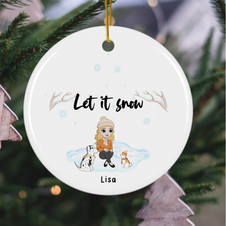 personalized christmas ornaments