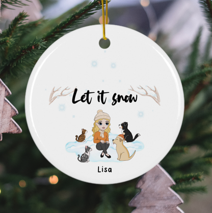 personalized christmas ornaments