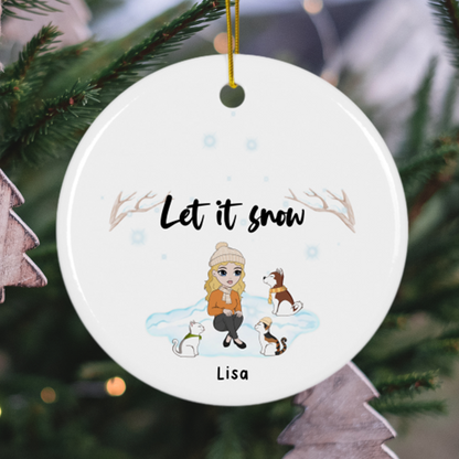 personalized christmas ornaments