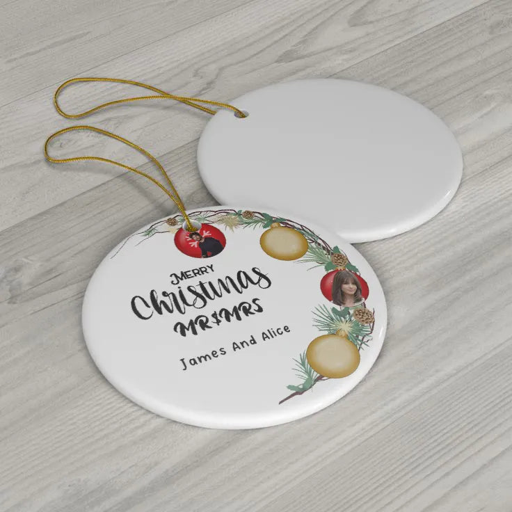 custom Christmas ornaments