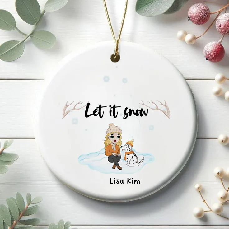 personalized Christmas ornaments