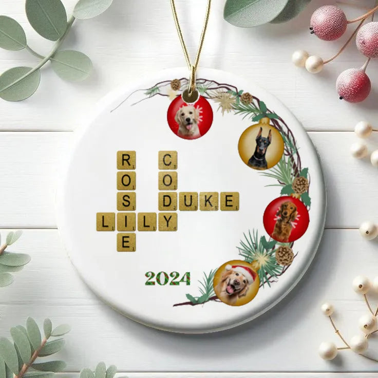 personalized Christmas ornaments