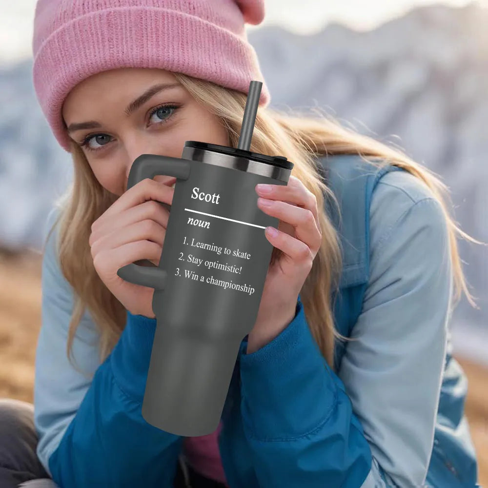 custom name Stanley tumblers