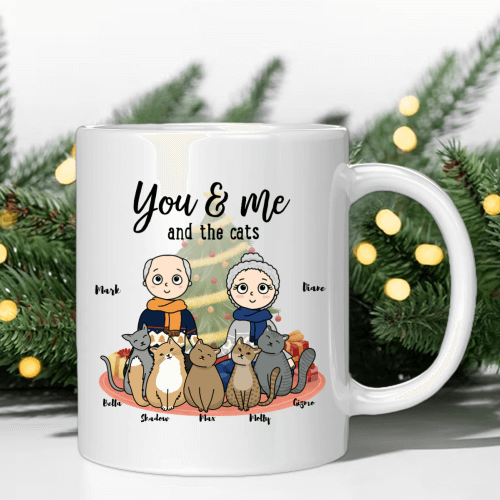 personalized coffee mugs for catlovers